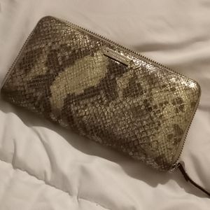 Kate Spade Pocketbook Wallet Snake Skin Pattern
